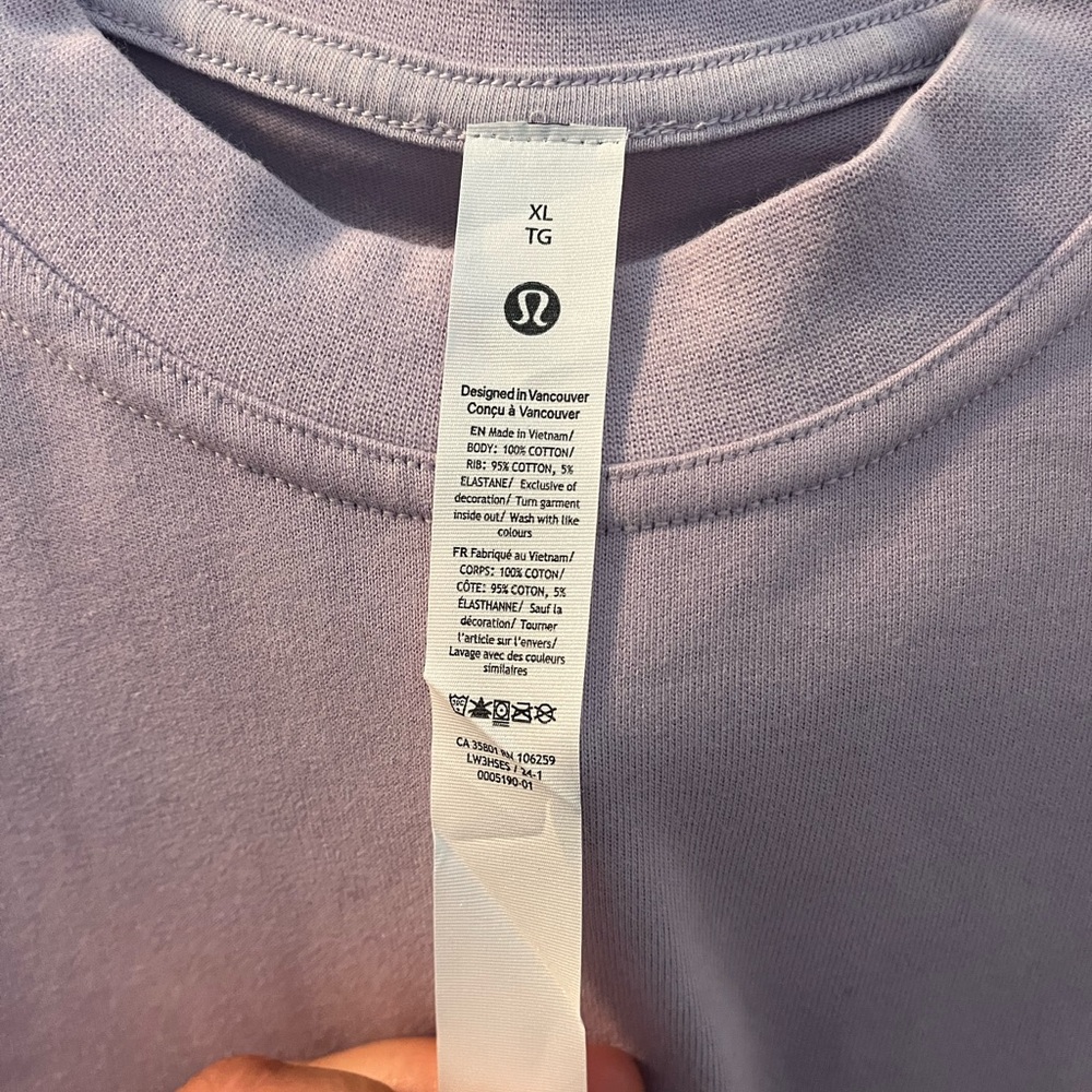 Lulu 🍋 Heavyweight Cotton Tee